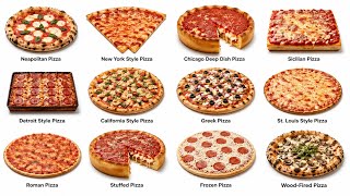 Every Type of Pizza Explained in 3 minutes 