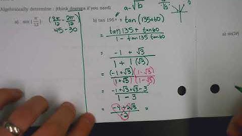 Math 30-1 Lesson 6.2