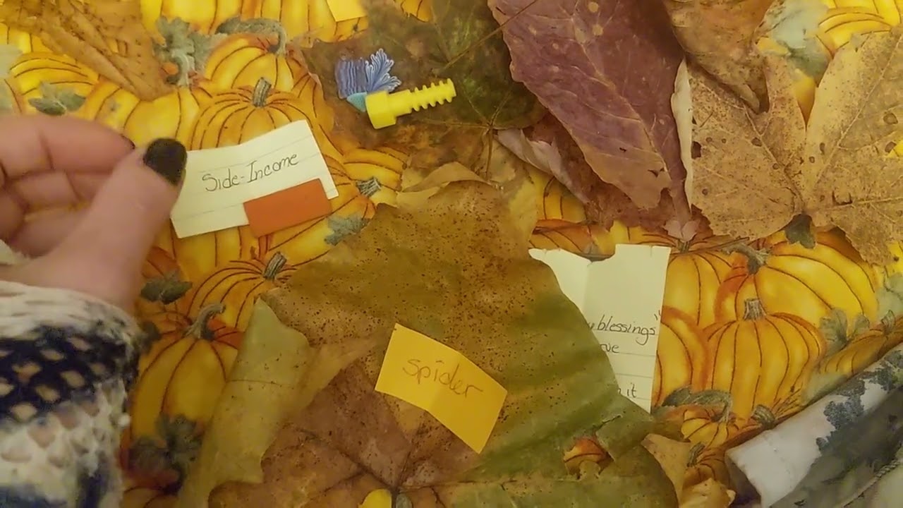 Leaf pile pick a pile Leaf and Chime divination spirit's choice messages 