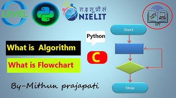#python #c class 1.3 what is Algorithms and Flowchart ||Hindi by- #mithun prajapati