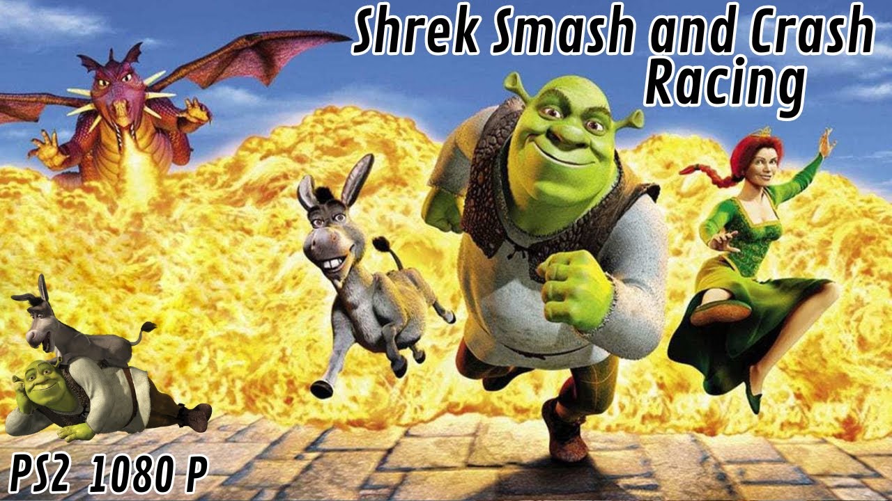 Shrek Smash and Crash Racing - YouTube