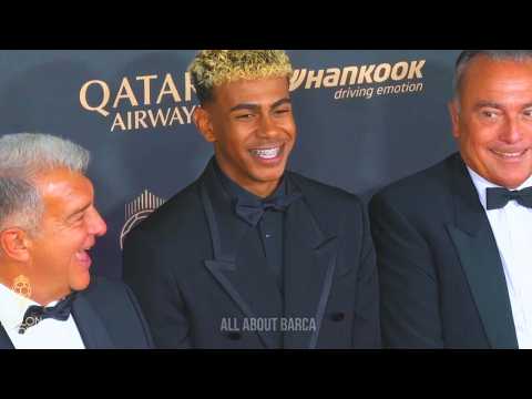 Lamine Yamal Arrives At Ballon D Or 2025 Ceremony