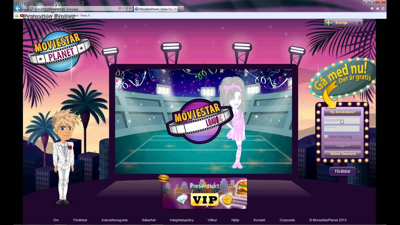 Gratis penger p? moviestarplanet
