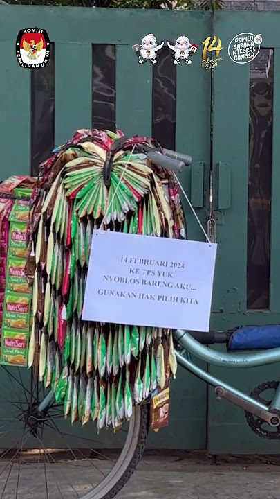 Teman Pemilih Pastikan kamu datang ke TPS untuk nyoblos ya pada Pemilu Serentak Tahun 2024.