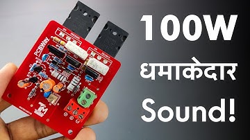 DIY Mono Amplifier Board with 2sc5200 & 2sa1943.