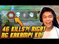 KINGJASRO NAGBUHAT NG MGA RANDOM SA MOBILE LEGENDS!! 46 KILLS IN TOTAL!!