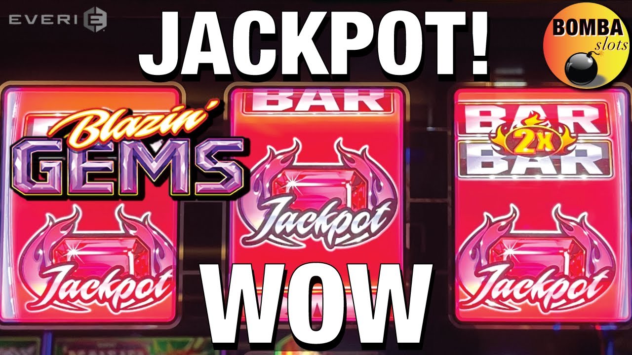 JACKPOT! 🎰 Blazin' Gems 🎰 SW Steakhouse at Wynn Casino Las Vegas Slot