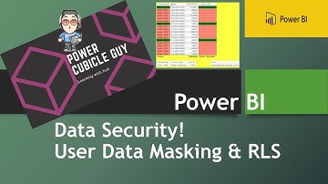 Power BI: Security++ User Data Masking & RLS!