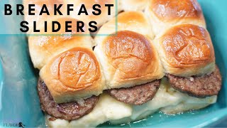 HOW TO MAKE BREAKFAST SLIDERS | EASY BREAKFAST RECIPE