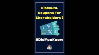 Discount Coupons For Shareholders?