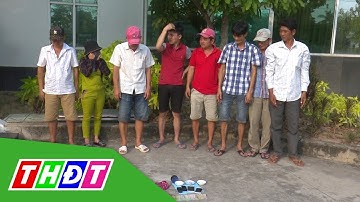 An Giang: Bắt quả tang 8 đối tượng lắc tài xỉu ăn thua bằng tiền | THDT