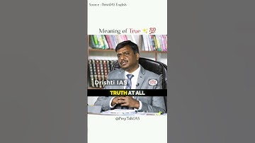 Why we need truth at all 🤔 || UPSC topper| #iasinterview #shorts #phonk