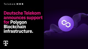Telekom x Polygon: Deutsche Telekom announces support for Polygon Blockchain infrastructure