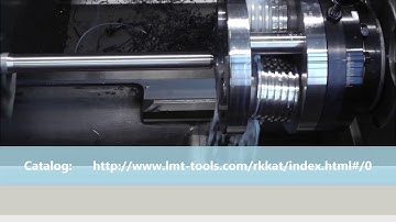 LMT Fette – F5 1 RNT axial thread rolling head runs ACME style threads 【スゴイ加工動画】