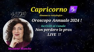 #Capricorno ♑️ #Oroscopo Annuale 2024 !