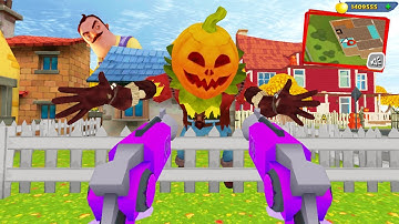Dark Riddle Halloween Part 144 ( Pumpkin Head ) Gameplay New Update 4.2.1