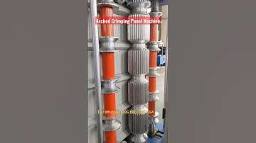 Arched Crimping Panel Machine, Curving Tr5 Sheet Machine