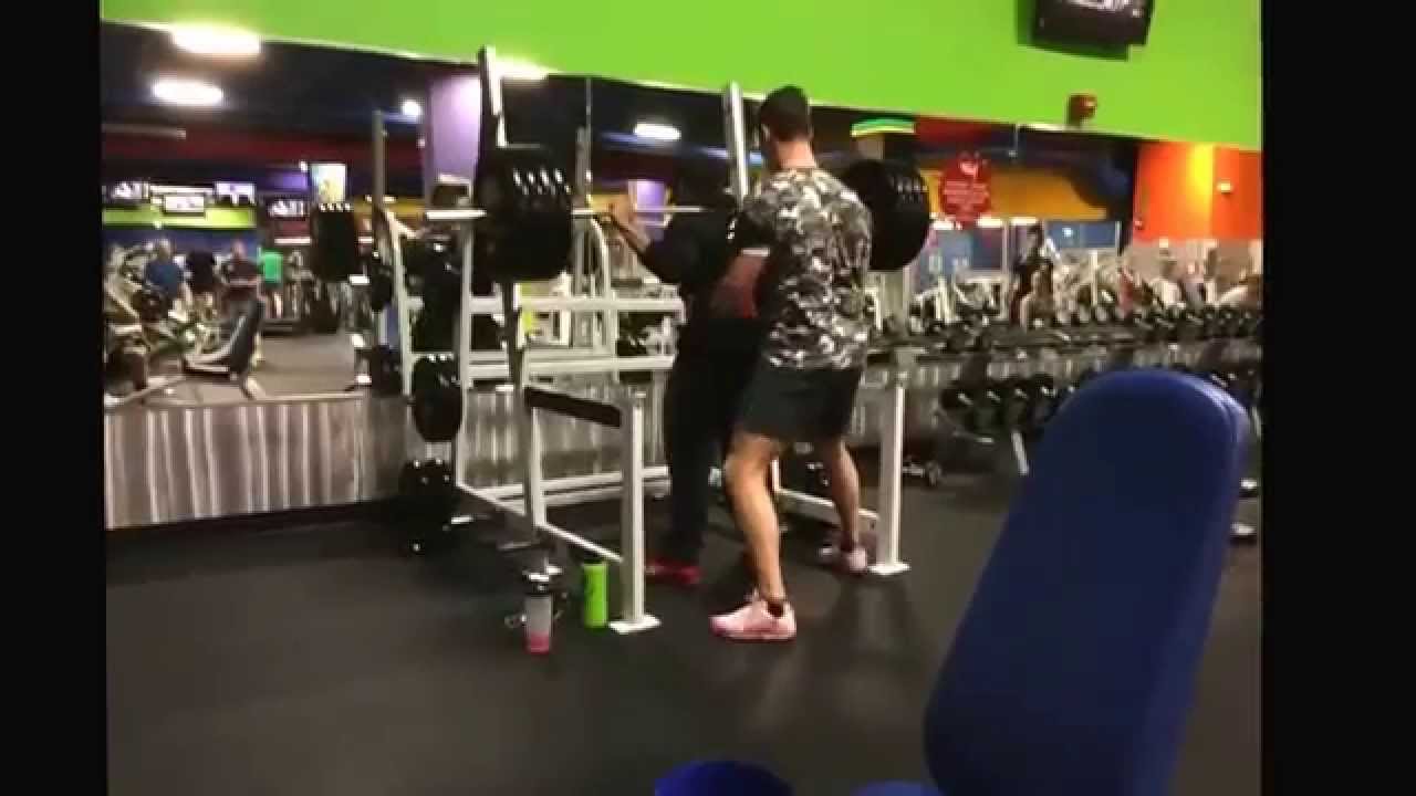 Squats. 405lb for 3 reps at 154lb body weight. video phone beyonce mp3