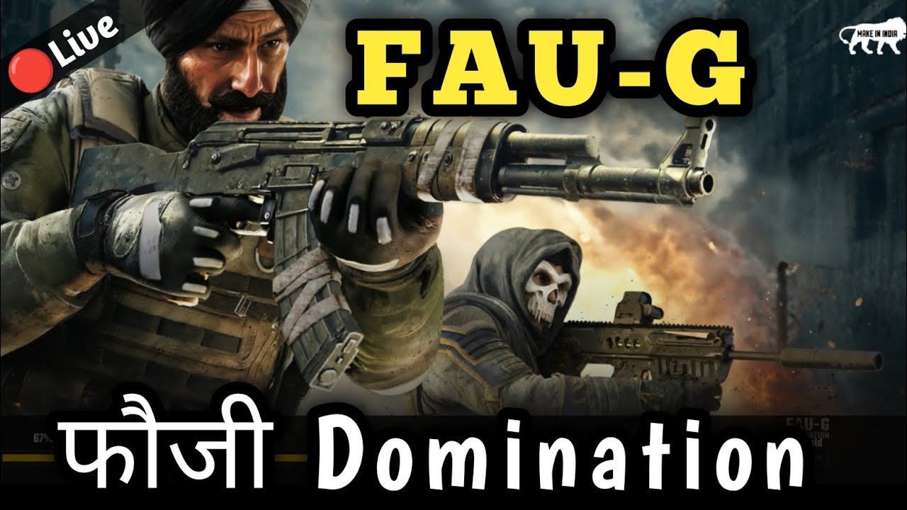 FAUG Domination | FAU-G DOMINATION  | PUBG VS FAUG
