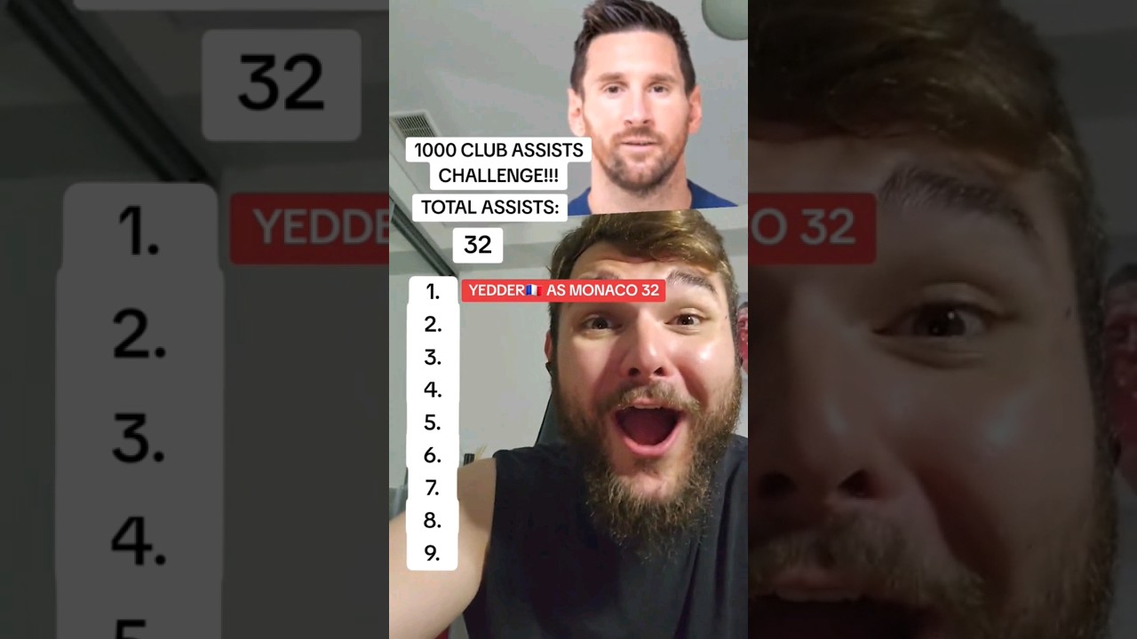 1000 CLUB ASSISTS FOOTBALL CHALLENGE!!! 