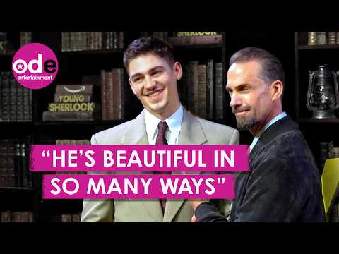 Hero Fiennes Tiffin gets the proudest reaction from uncle Joseph Fiennes | Young Sherlock Premiere