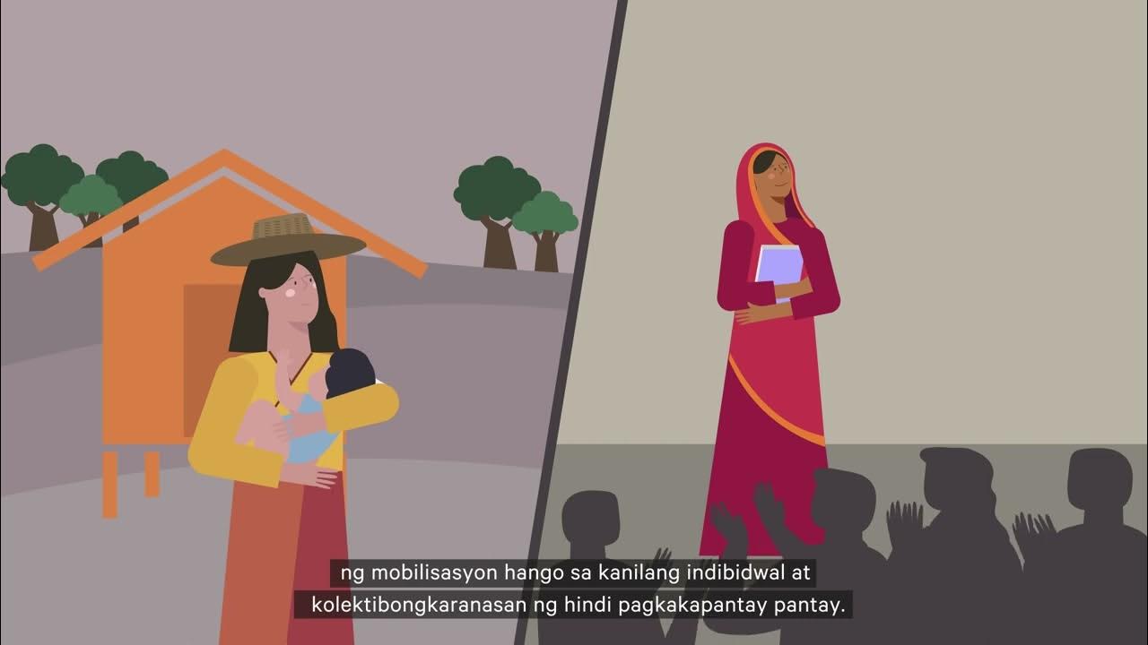 [SUB Tagalog] Women Environmental Human Rights Defenders and