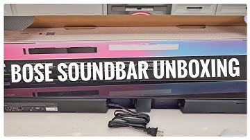 Unboxing Bose Smart Ultra Soundbar