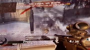 2 TRICKSHOT IN 1 GAME - CALL OF DUTY BLACK OPS 1 WII PRIVATE MATCH 2020