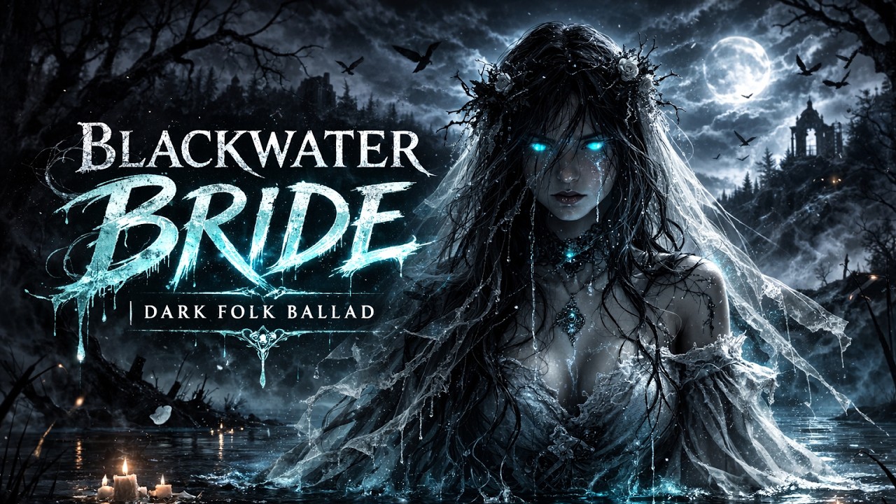 Blackwater Bride | Haunting Dark Folk Ballad (Lyric Video)