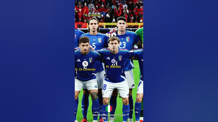 ITALY vs ALBANIA || EURO 2024 || ROUND 01 || THE PLAYERS' CLUBS IN ITALY AT THAT TIME