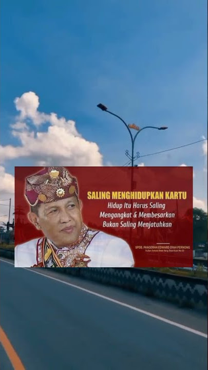 Story wa kata kata motivasi ||30 detik petuah Lampung sultan skala bekhak.