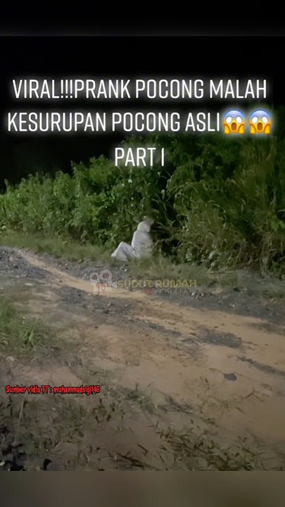 THIS IS A POCONG POSSESSED BY A POCONG😂 #trending #shorts #pocong #horror #jinn #ghost #scary