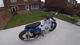 Custom 1986 Honda Cub C90 - Walk around