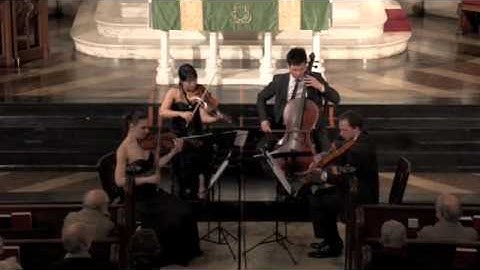 Attacca Quartet plays Haydn Op. 71 no. 1 -- First Movement