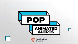 POP Animated Alerts | Animated Twitch Overlays, Alerts.