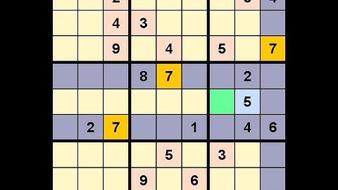 How to Solve Los Angeles Times Sudoku Expert June 26, 2021