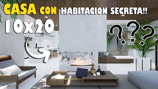 Fantastic house with HIDDEN ROOMS!!!  10X20 meters