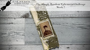 #simplyrandomchallenge The Simply Random Ephemera Challenge | Week 7 | Food Packaging Tag