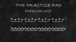 EXERCISE 0019 - MIXING SUBDIVISIONS - 16TH NOTES AND 32ND NOTES - 30 TO 90 BPM