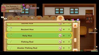 Holy Hoe - Harvest Moon: Light of Hope Special Edition