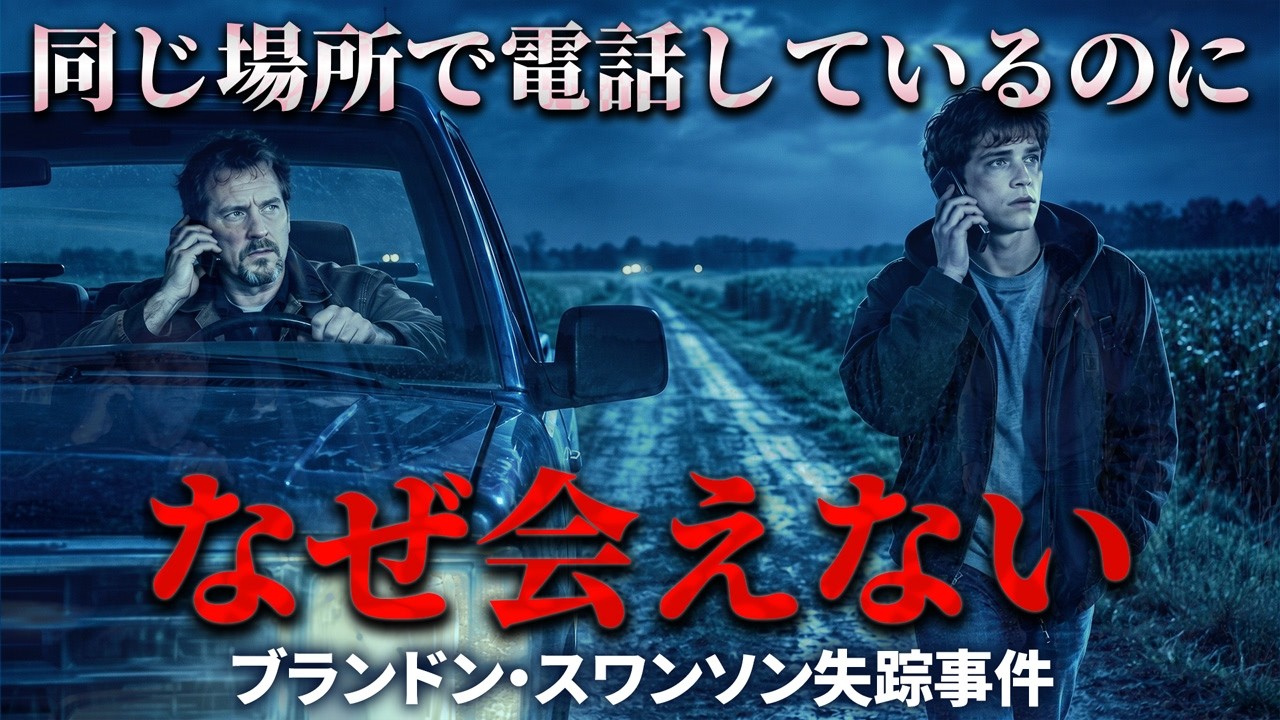 47分間の通話中に忽然と姿を消した息子はどこへ？【ブランドン・スワンソン失踪事件】