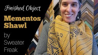 Knitting: Finished Object: Mementos Shawl by Sweater Freak