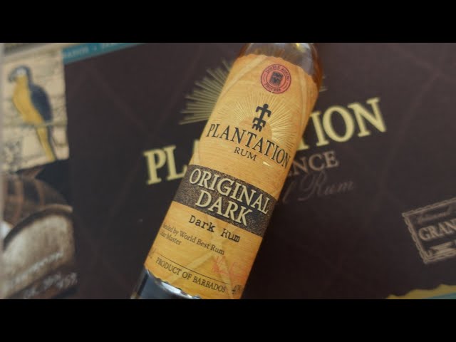 Plantation Original Dark Rum, 40% - Whisky Wednesday - YouTube