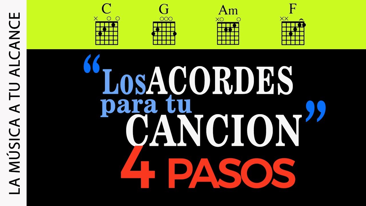 como PONER ACORDES a una canción | Teoría Musical desde cero - YouTube