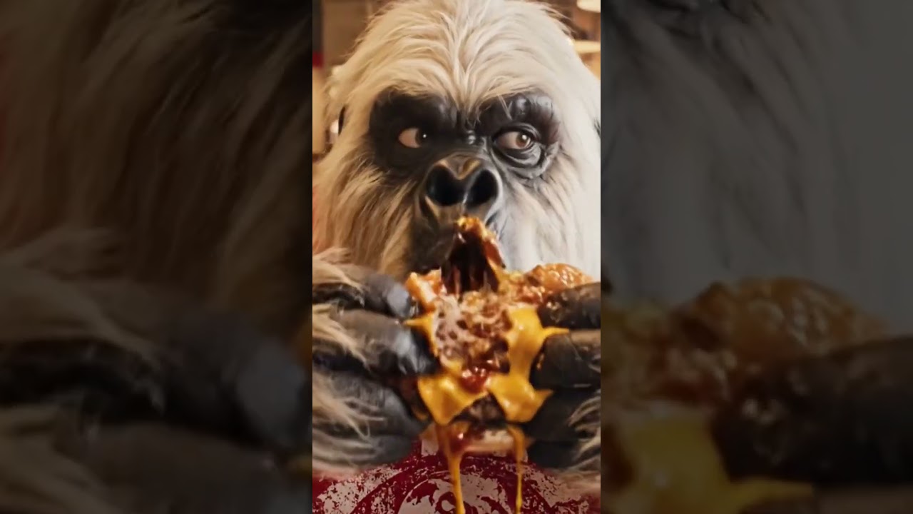 “The YETI Fell in Love with Fast Food!” 🍔