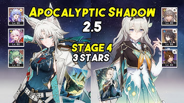 New Apocalyptic Shadow - E0S0 Feixiao & E2S1 Firefly Floor 4 (3 Stars) HSR + Builds