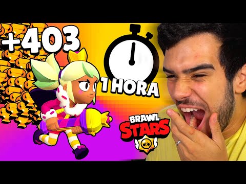 SÓ PARO DE JOGAR COM A MANDY QUANDO PERDER!! BRAWL STARS