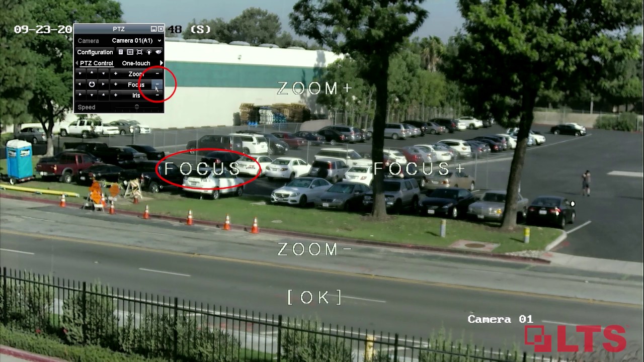 LTS HD TVI Camera with Varifocal Motorized Lens, EZ Zoom   Tips   Tricks