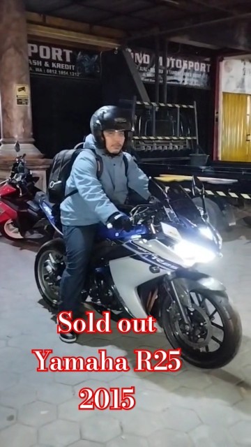 sold out || Yamaha R25 2015 langsung di bawa ke Semarang.
