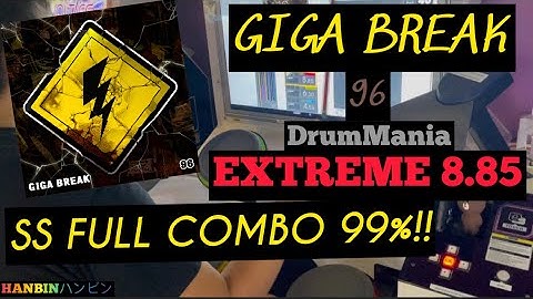 GITADORA【ギタドラ】GIGA BREAK (DrumMania Extreme) SS FULL COMBO!!